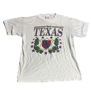 Vintage 90s Texas‎ Lone Star State Friendship Single Stitch Shirt Size XL